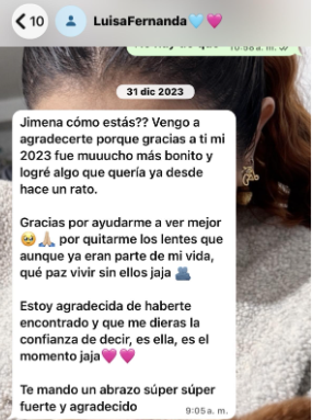 Testimonio paciente